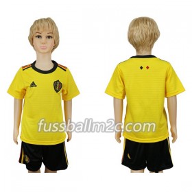 Fußballtrikots Belgien Kinder Auswärts Trikotsatz WM 2018